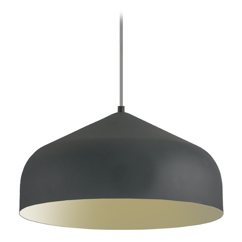 Modern Graphite and Gold LED Pendant 3000K 1502LM by Kuzco Lighting