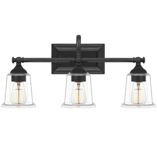 Quoizel Lighting Nicholas Earth Black Bathroom Light by Quoizel Lighting NLC8603EK