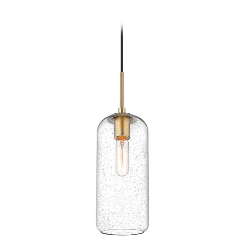 Z-Lite Monty Heritage Brass Mini Pendant by Z-Lite 738P17-HBR