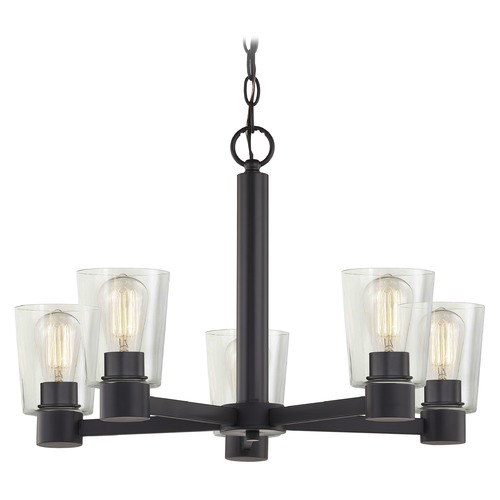 Design Classics Vashon Matte Black Chandelier