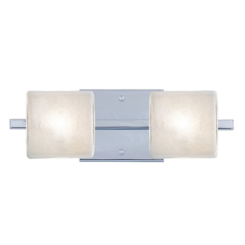 Besa Lighting Besa Lighting Paolo Chrome LED Bathroom Light 2WS-7873GL-LED-CR