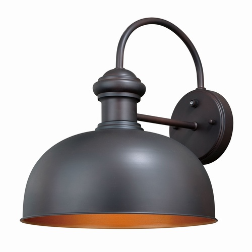 Vaxcel Lighting Franklin Outdoor Light with Photocell in Bronze by Vaxcel Lighting T0347