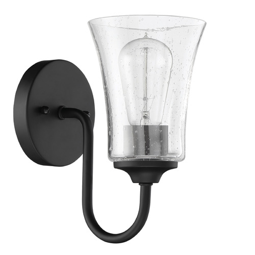 Gwyneth Flat Black Sconce by Craftmade Lighting