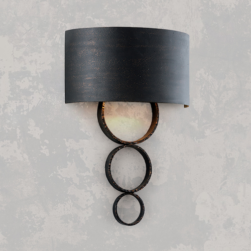 Rivington Charred Copper Sconce by Troy Lighting