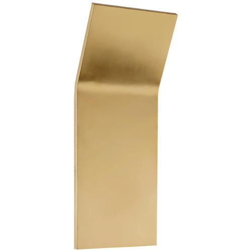 Peter Bristol Bend Tall Light in Natural Brass by Visual Comfort Signature