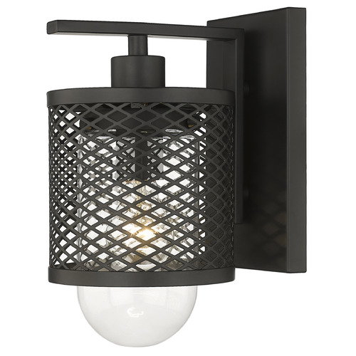 Z-Lite Kipton Matte Black Sconce by Z-Lite 3037-1S-MB