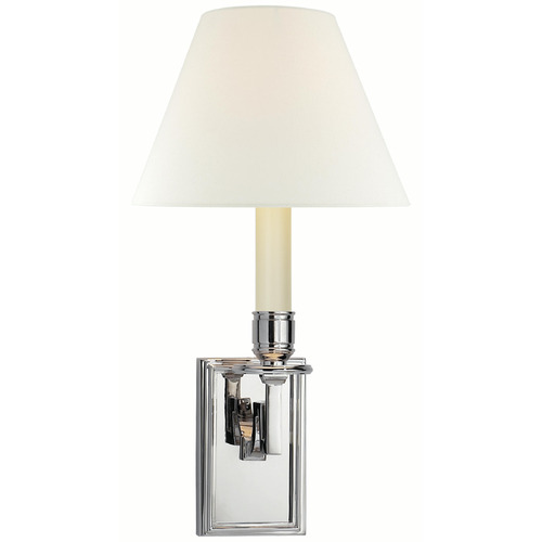 Visual Comfort Signature Collection Visual Comfort Signature Collection Alexa Hampton Dean Polished Nickel Sconce AH2001PN-L
