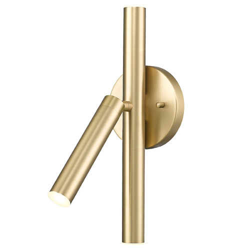 Z-Lite Forest Modern Gold LED Sconce