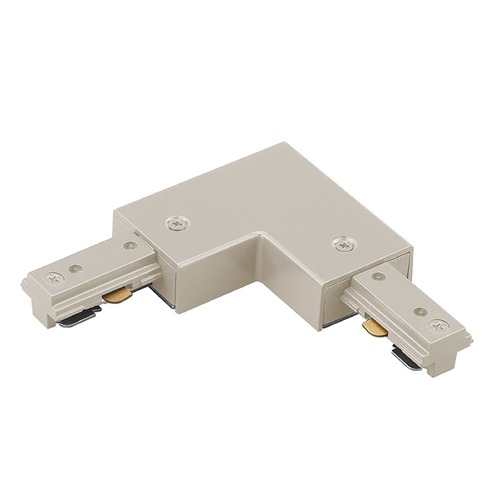 Brushed Nickel H Track Right L Connector by WAC Lighting