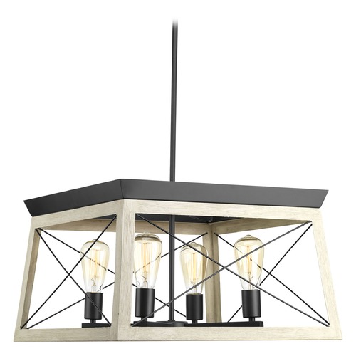 Progress Lighting Briarwood Graphite Pendant by Progress Lighting P400047-143