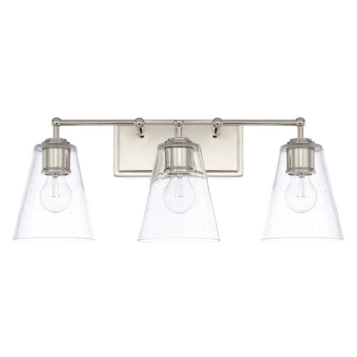 Capital Lighting Murphy 23.50-Inch Vanity Light in Polished Nickel by Capital Lighting 121731PN-463