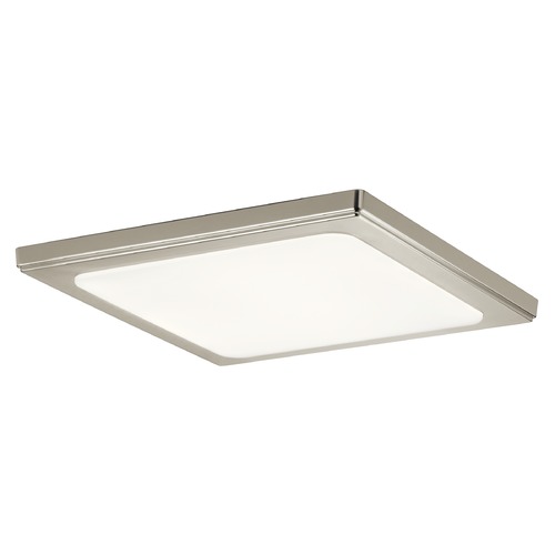 Zeo 13-Inch Brushed Nickel LED Flush Mount 3000K by Kichler Lighting
