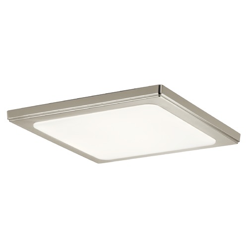 Kichler Lighting Zeo 13-Inch Brushed Nickel LED Flush Mount 3000K by Kichler Lighting 44249NILED30