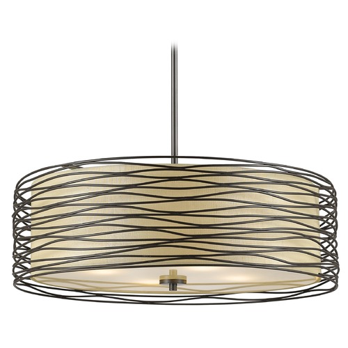 Z-Lite Zinnia Bronze Pendant by Z-Lite 2009-24BRZ