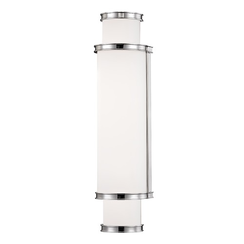 Hudson Valley Lighting Malcolm Polished Nickel LED Bathroom Light by Hudson Valley Lighting 6622-PN