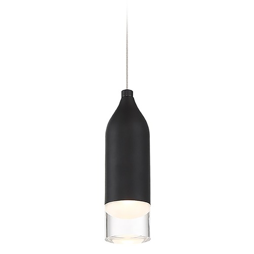 Action Black LED Mini Pendant by WAC Lighting