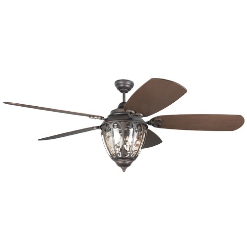 Craftmade Lighting Olivier 70-Inch Aged Bronze Textured Fan by Craftmade Lighting K10444