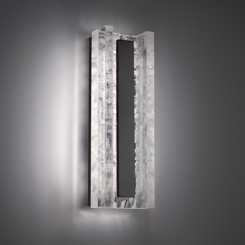 Magnate 16-Inch LED Crystal Wall Sconce in Black by Schonbeck Beyond