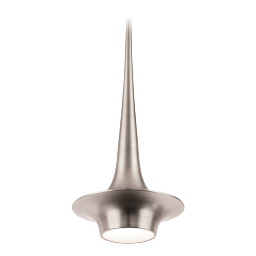 Modern Forms by WAC Lighting Hugo 24-Inch LED Pendant in Brushed Nickel by Modern Forms PD-20324-BN