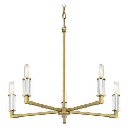 Minka Lavery Bathroom Light with White Glass in Liberty Gold by Minka Lavery 1457-695