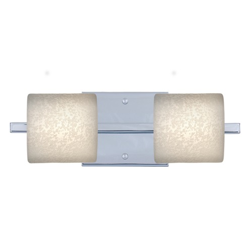 Besa Lighting Besa Lighting Paolo Chrome LED Bathroom Light 2WS-7873ST-LED-CR