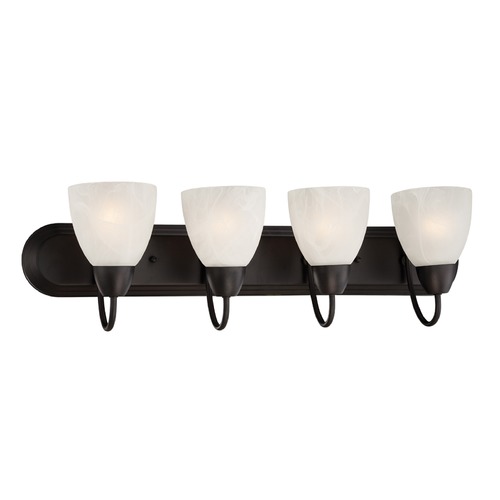 Designers Fountain Lighting Designers Fountain Torino Oil Rubbed Bronze Bathroom Light 15005-4B-34