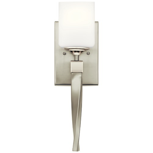 Marette Brushed Nickel Wall Sconce by Kichler Lighting