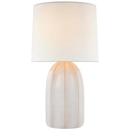 Visual Comfort Signature Collection Barbara Barry Melanie Table Lamp in Ivory by Visual Comfort Signature BBL3620IVOL