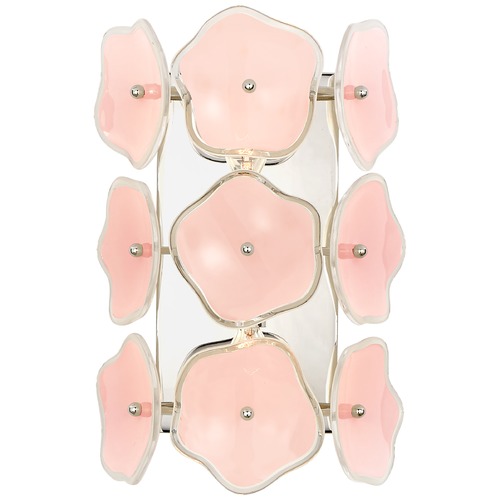 Kate Spade New York Leighton Small Sconce in Nickel by Visual Comfort Signature