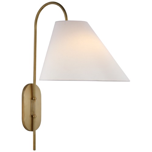 Visual Comfort Signature Collection Kate Spade New York Kinsley Wall Light in Brass by Visual Comfort Signature KS2220SBL