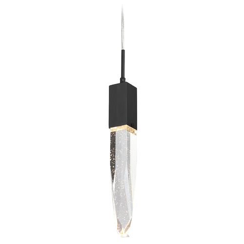 Original Aspen Matte Black LED Mini Pendant by Avenue Lighting