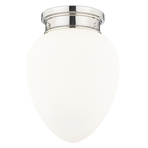 Z-Lite Gideon Polished Nickel Flushmount Light