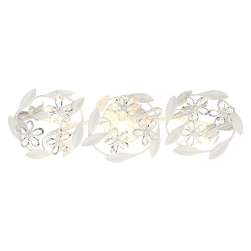 Crystorama Lighting Marselle Matte White Sconce