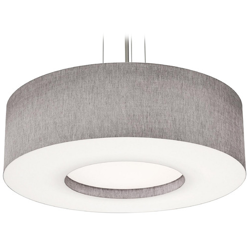 Afx Lighting Montclair Black Pendant Light with Drum Shade