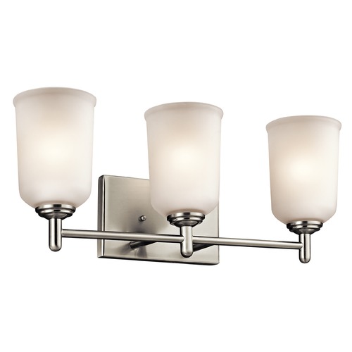 Kichler Lighting Shailene 21-Inch Vanity Light in Brushed Nickel by Kichler Lighting 45574NI