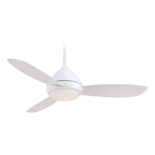 Minka Aire Concept I 52-Inch LED Fan in White F517L-WH