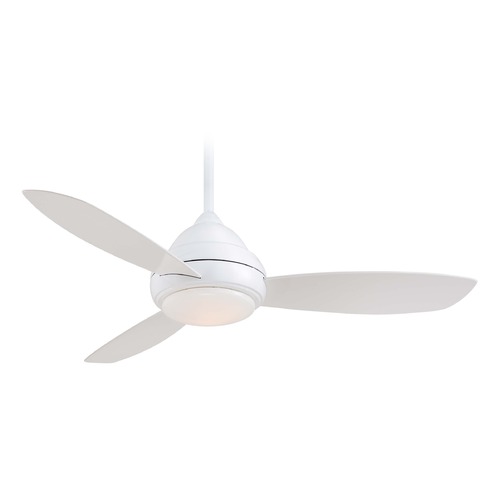 Minka Aire Concept I 52-Inch LED Fan in White by Minka Aire F517L-WH