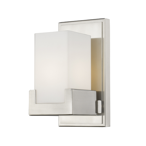 Z-Lite Peak Brushed Nickel LED Sconce by Z-Lite 1920-1S-BN-LED