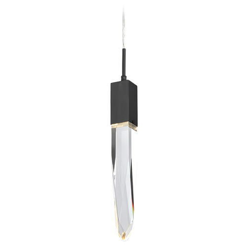 Original Aspen Matte Black LED Mini Pendant by Avenue Lighting