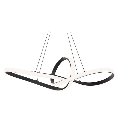 Vornado 35-Inch LED Pendant in Black by WAC Lighting