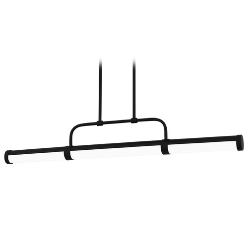 Quoizel Lighting Quoizel Lighting Naya Matte Black LED Island Light with Cylindrical Shade PCNAY142MBK
