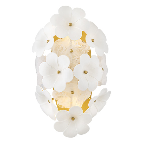 Fredrick Ramond Marianne Deluxe Gold LED Sconce