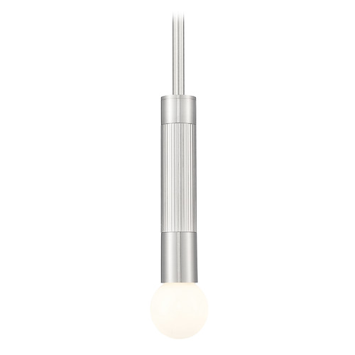 Z-Lite Z-Lite Stari Brushed Nickel Mini-Pendant Light 1956P-ROD-BN