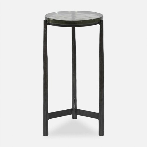 Eternity Accent Table in Gunmetal by Uttermost Lighting
