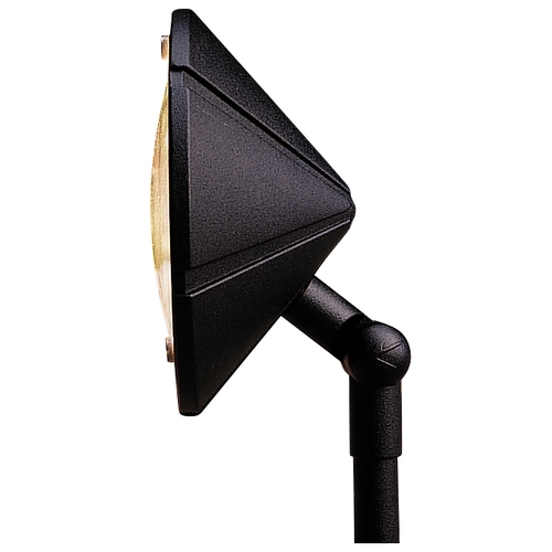 Six Groove 12V Adjustable Wall Wash Light in Textured Black by Kichler Lighting