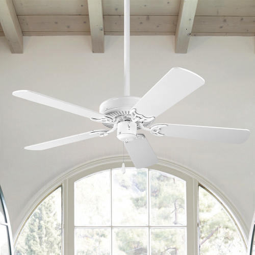 Air Pro 42-Inch Ceiling Fan in White by Progress Lighting