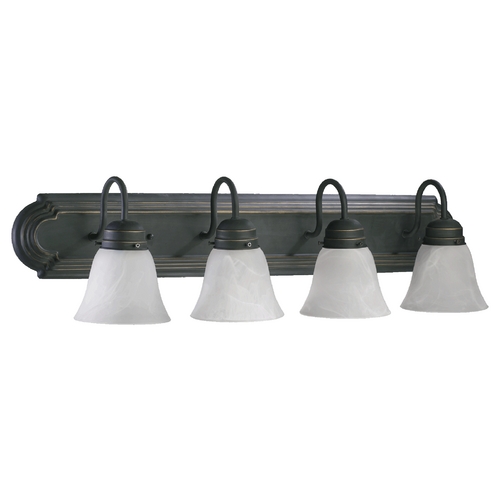 Quorum Lighting Old World Bathroom Light by Quorum Lighting 5094-4-195