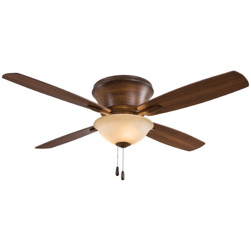 52 inch minka aire mojo ii distressed koa ceiling fan with minka aire fan light bulb
