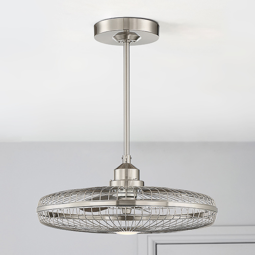 Wetherby 26-Inch LED Satin Nickel Ceiling Fan by Savoy House