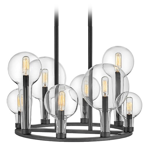 Alchemy Medium Chandelier in Black by Hinkley Lighting